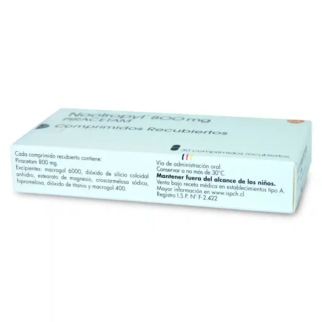 Nootropyl Estimulantes Snc 800Mg