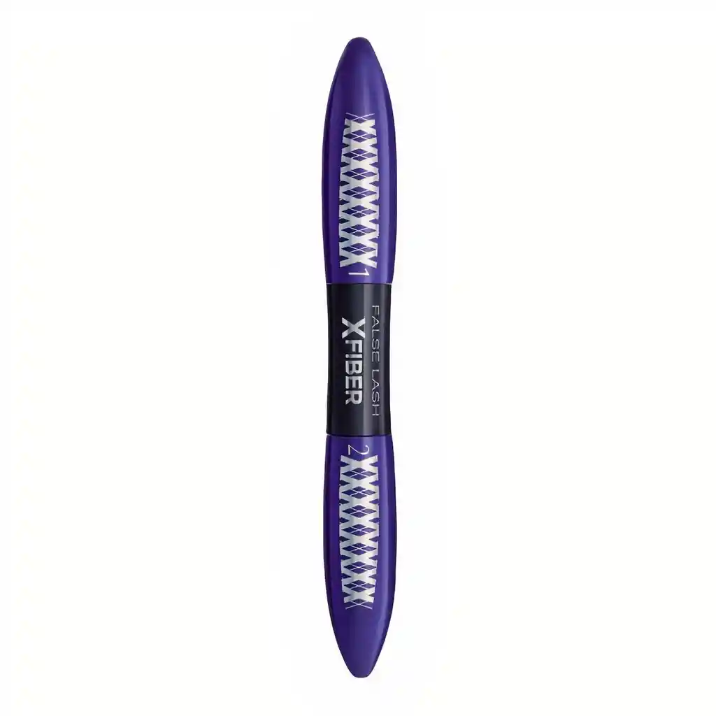 Loreal Paris  Mascara de Pestañas Xfiber Black Wsh 71 Ml