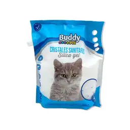 Buddy Silica Para Gatos Gel Cristales Sanitarios