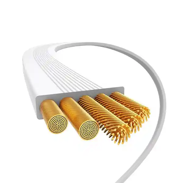 Baseus Cable Carga Rápida Mini Tipo C a Tipo C 100W Blanco 1 m