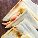 Aplastado Queso y Jamón