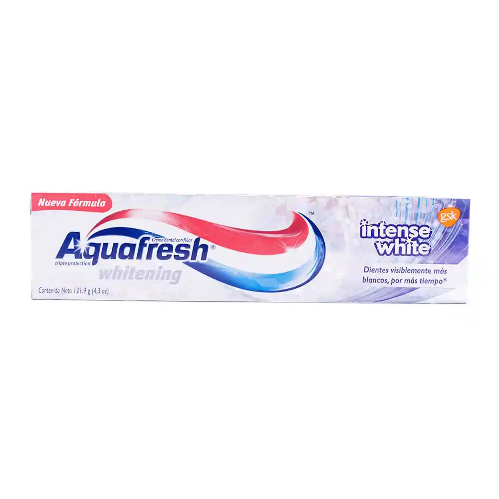 Aquafresh Pastas Dentales Intense White 