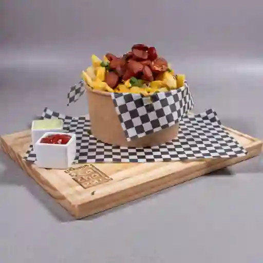 Papas Fritas Bastón y Chorizo