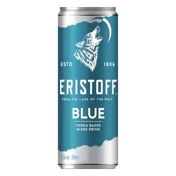 Eristoff Cóctel Blue 4 Grados