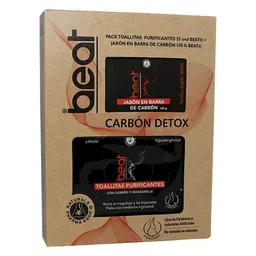 Beat® Toalla + Jabon Barra Carbon