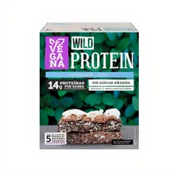 Wild Protein Barra de Proteína Vegana Sabor a Chocolate y Coco