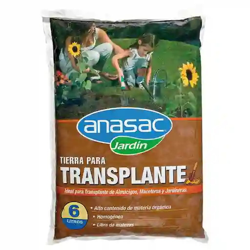 Anasac Tierra Para Transplante 6 L