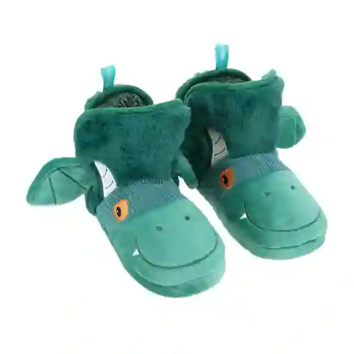 Pantuflas Bota Peluda Infantil Talla 27-28 Casaideas