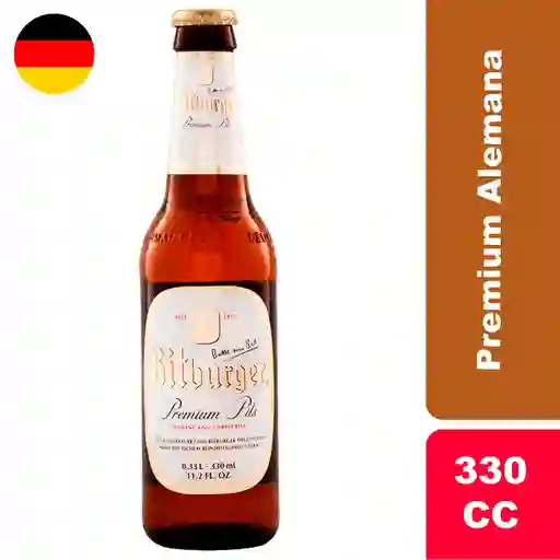 Bitburger Cerveza Premium Pils 4.8