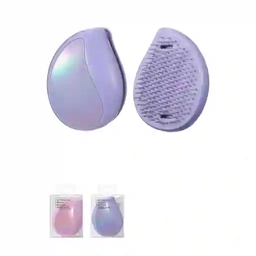 Cepillo Desenredante Con Clip Colorido Miniso