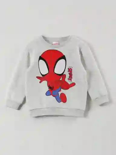 Spiderman Polera B Spidey Gris 2 315012600 V26