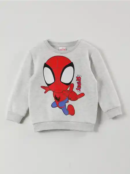 Spiderman Polera B Spidey Gris 2 315012600 V26