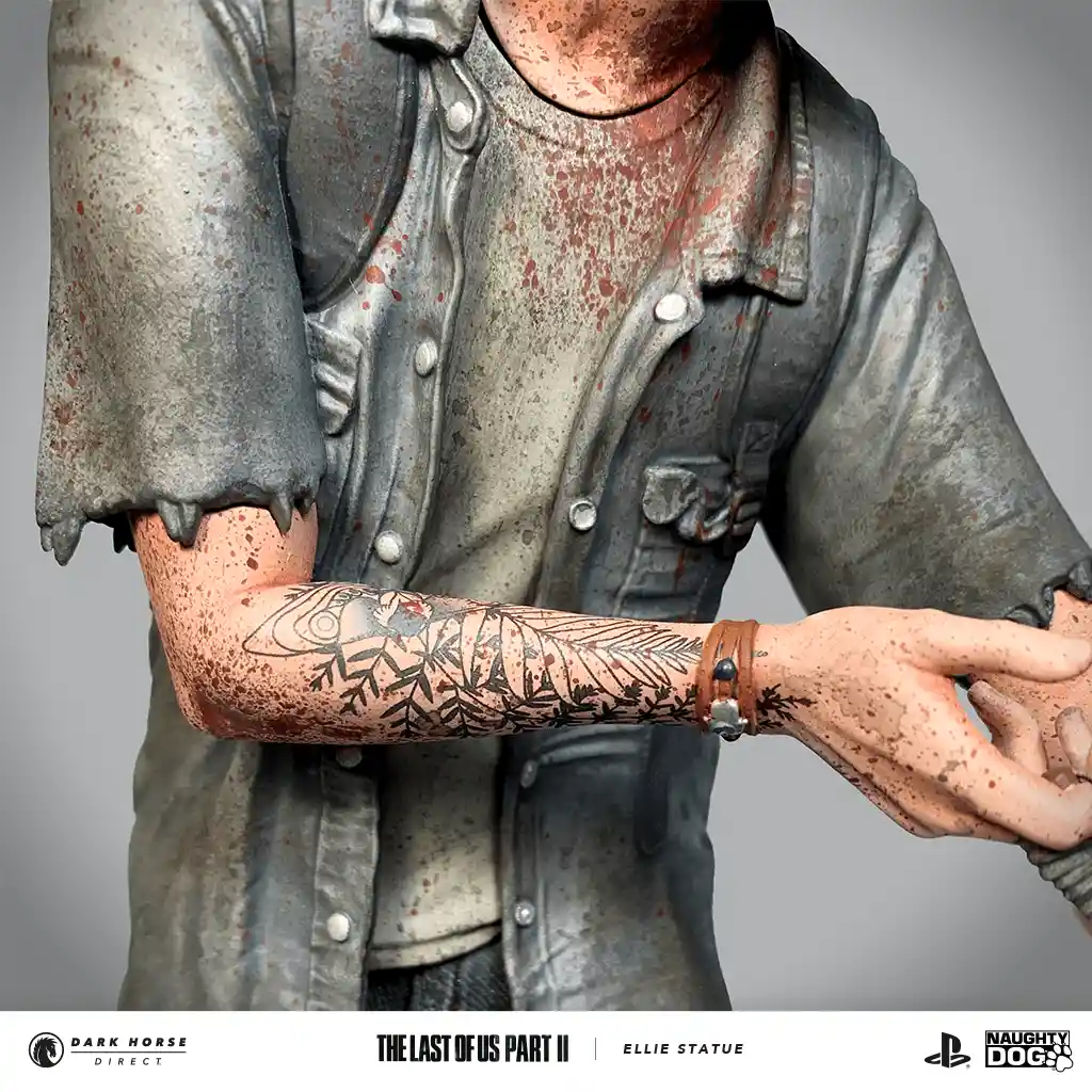 The Last of us Figura de Colección Part II Ellie With Bow Dark