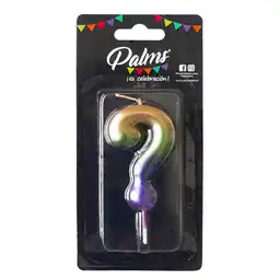 Palms Vela Arcoíris Signo Interrogación