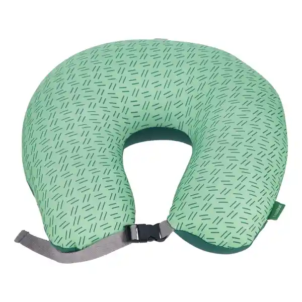 Cojín Cervical Relleno de Microperlas Verde