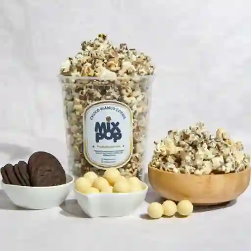 Vaso 1 lt chocolate blanco cookie