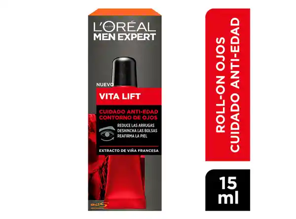 Vitalift Crema Contorno de Ojos Men Expert Antiedad