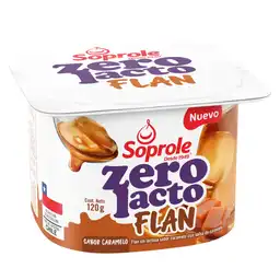 Soprole Flan Sin Lactosa Caramelo 120 g