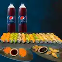 Mix Premium 86 Pzs + 2 Bebidas 1,5 Lt