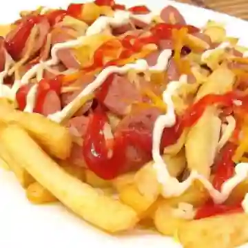 Salchipapas Doble