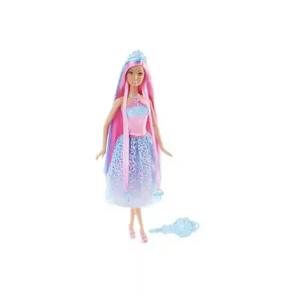 Barbie Muñeca Surtido Princesa Peinados Mágicos