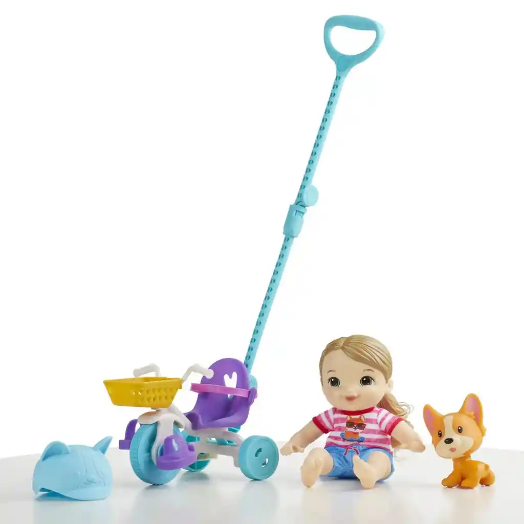 Baby Alive Littles Triciclo Y Mascota