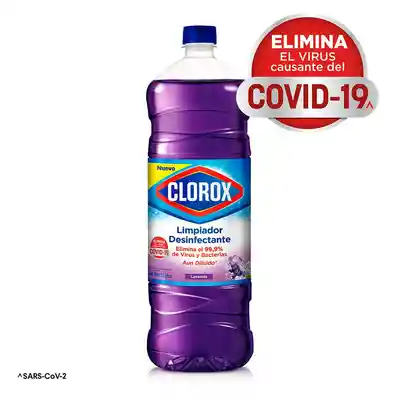 Clorox Limpiador Desinfectante Lavanda 1.8 L