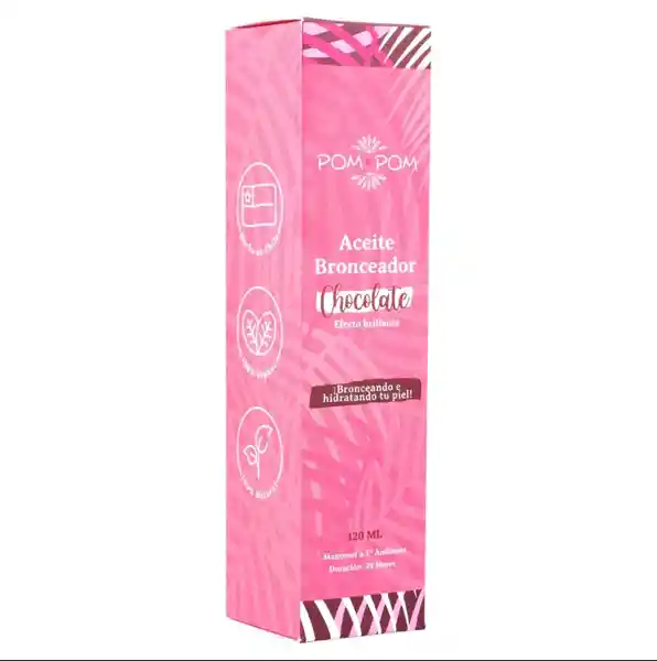 Pom Pom Bronceador Chocolate