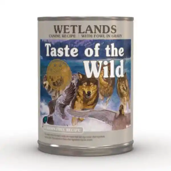 Taste of The Wild Alimento Natural Húmedo Perro Pavo e Gravy