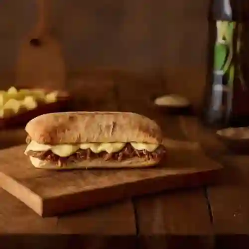 Sandwich de Mechada Barros Luco