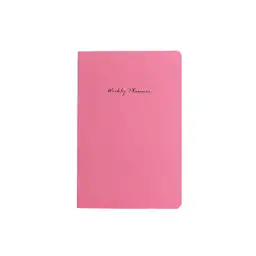 Miniso Cuaderno Estampado Con Plan Semanal Fucsia 32 Hojas