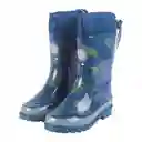 Botas de Agua Niño Azul Talla 34 Pillin