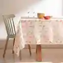 Mantel Jacquard Estampado 160 x 160 cm Casaideas