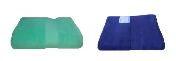 Toalla Mano Sb Azul/Menta