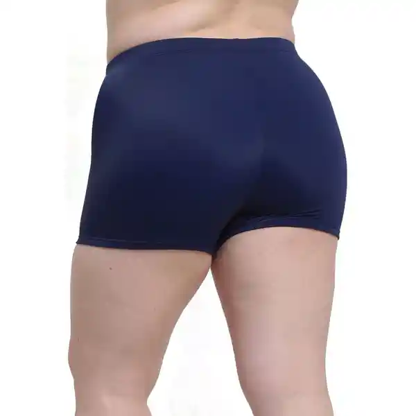 Short de Lycra Azul Marino Talla XL Samia