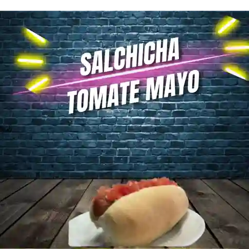 Salchicha tomate mayo grande