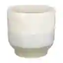 Maceta de Cerámica Crudo 18.6 x 18 cm Casaideas