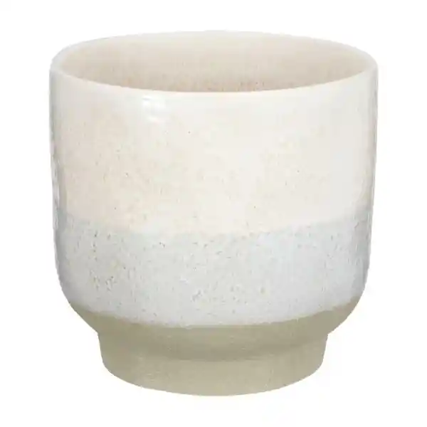 Maceta de Cerámica Crudo 18.6 x 18 cm Casaideas