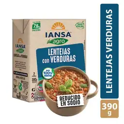 Iansa Lentejas con Verduras Listas 