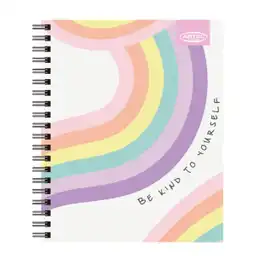 Artel Cuaderno Universitario Arcoiris Pastel 100 Hojas