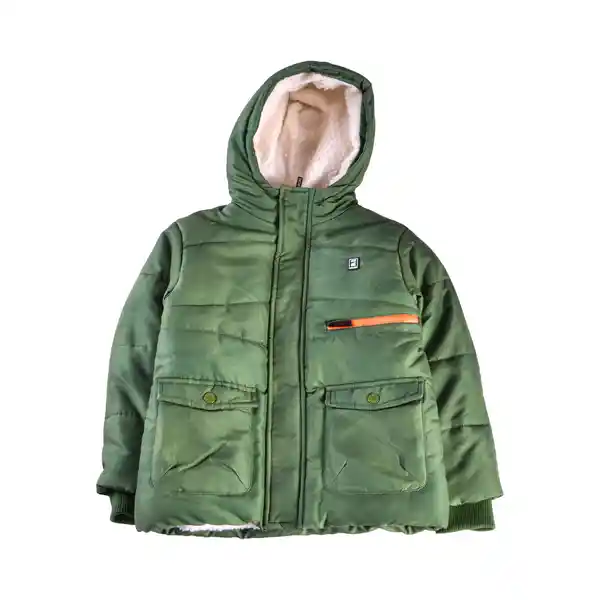 Chaqueta Niño Verde Talla 8 A Pillin