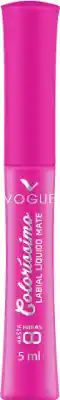 Vogue Labial Colorissimo Liquido Mate Rosa Pop 