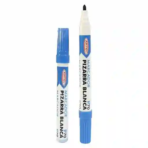 Marcador Para Pizarra Cian Punta Redonda Artel