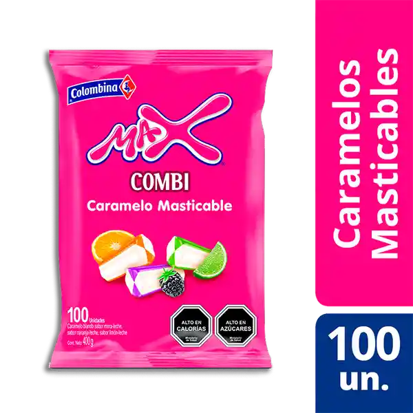 Max Caramelos Masticables Combi Surtidos