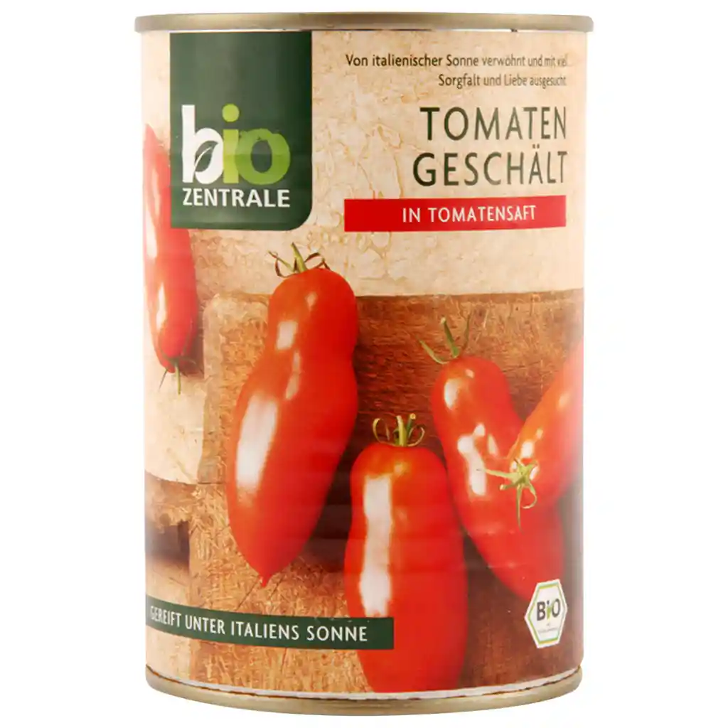 Bio Zentrale Tomates Pelados