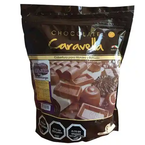 Caravella Cobertura de Chocolate Semi Amargo