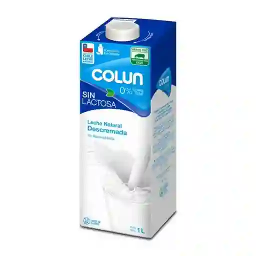 Colun Leche Descremada Sin Lactosa 1 L