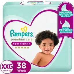 Pampers Pañales Desechables Premium Care Etapa XXG