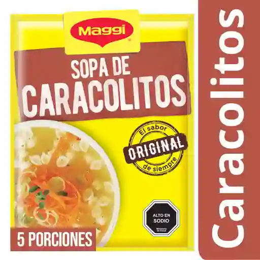 3 x Sopa Caracolitos Maggi 76 g
