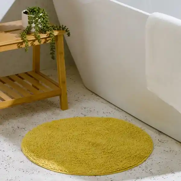 Piso de Baño de Algodón Diámetro 60 cm 3113625000519